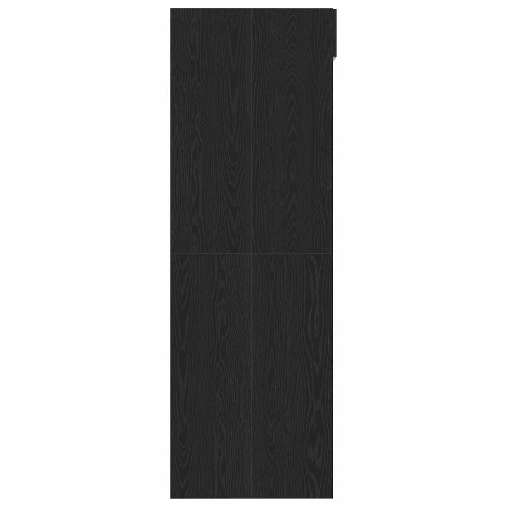 Mobiletto per lavatrice Rovere Nero 67,5 x 68 x 200 cm 3422785
