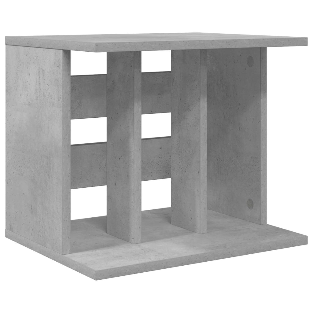 Storage per dischi in vinile Grigio Cemento 42 x 33 x 36 cm 8012837
