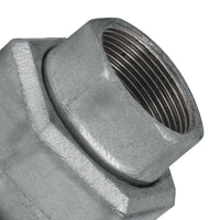 Bocchettone diritto ff in ghisa