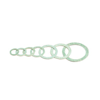 Guarnizioni per bocchettoni in ghisa spessore 2 mm