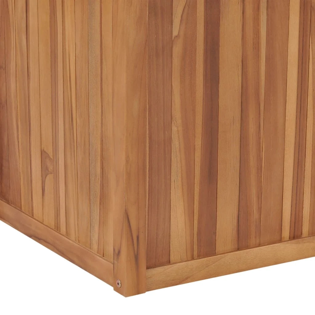 Fioriera rialzata per piante e fiori giardino 100 x 50 x 50 cm legno massello di teak 02_0000899