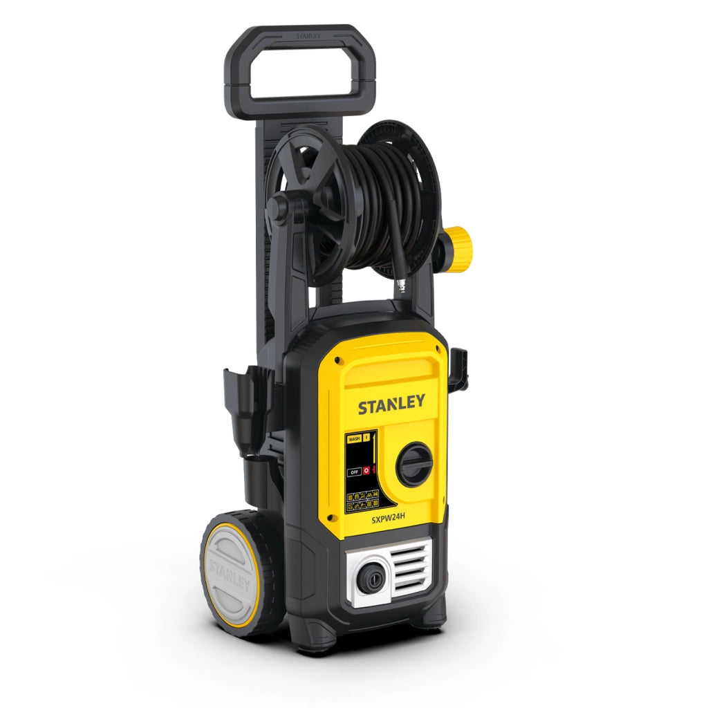 Stanley Idropulitrice SXPW24H ad Alta Pressione, per Auto ed Esterni Casa, Pressione max. 170 bar, Portata max. 480 l/h, Potenza Assorbita 2400 W