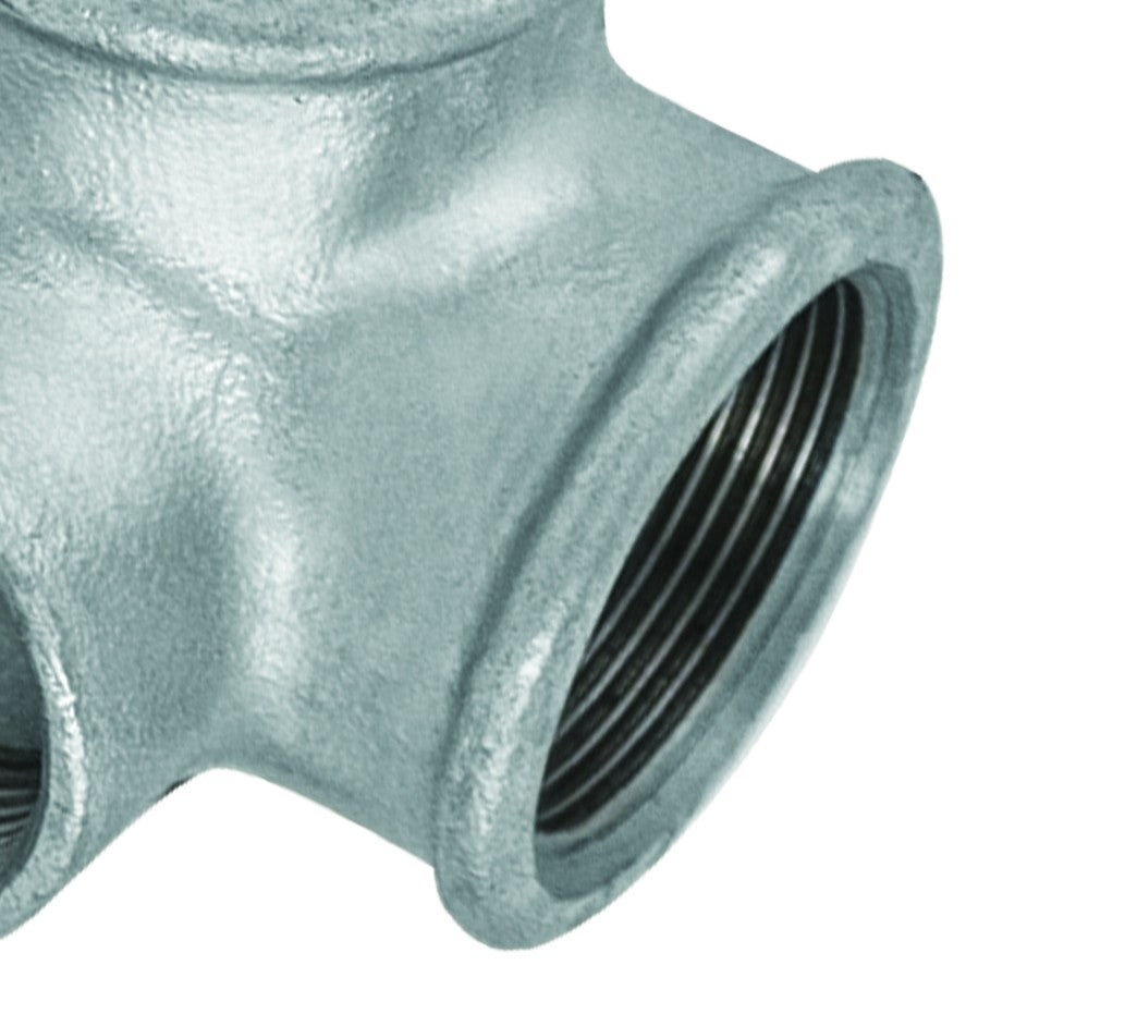 Raccordo distribuzione ff a gomito in ghisa