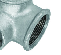 Raccordo distribuzione ff a gomito in ghisa