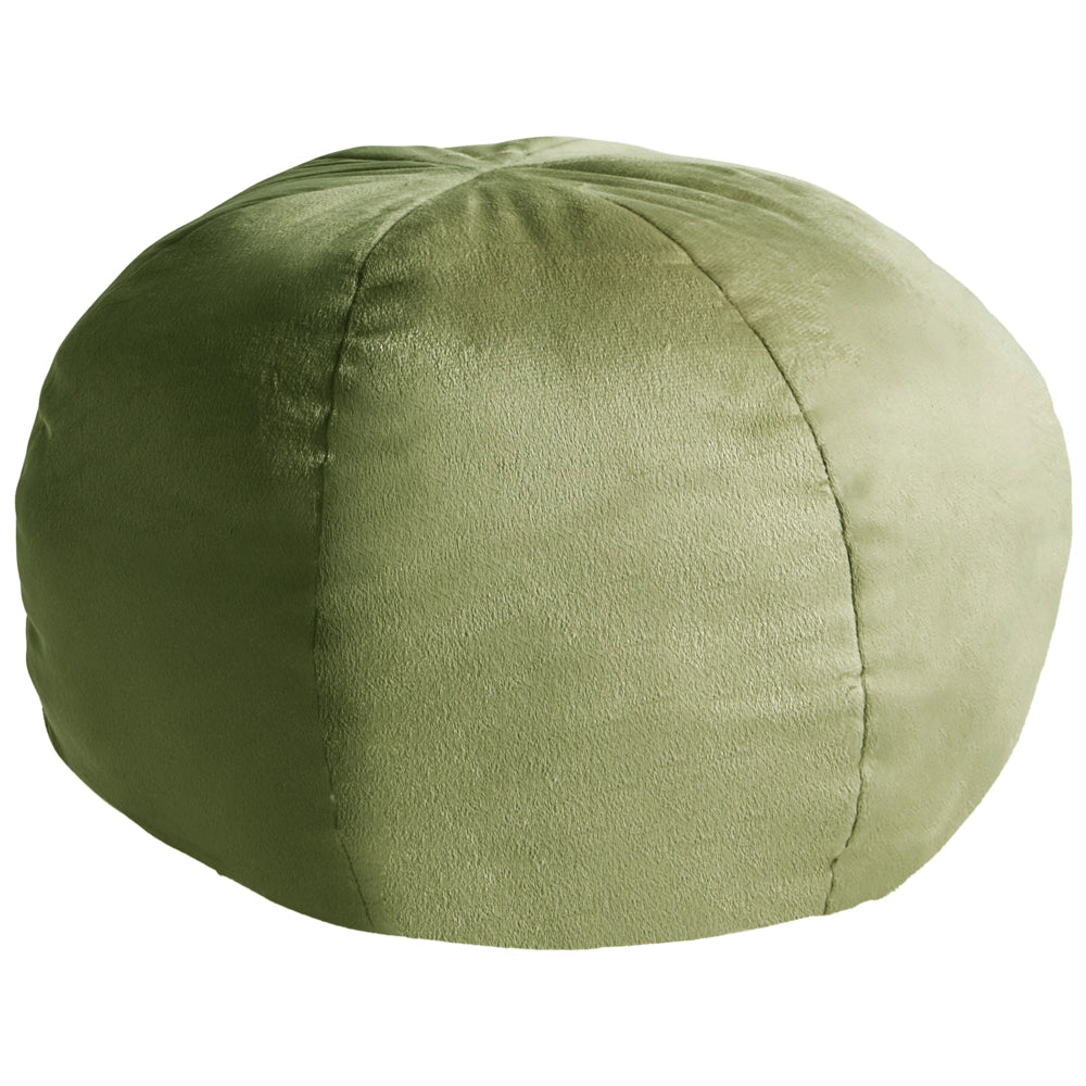 Set di 2 cuscini decorativi in velluto verde oliva a tinta unita 33 x 33 cm Accessori decorativi Boho Camera da letto Soggiorno