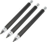 Pitture per segno per lavorazione del legno 3 pezzi con punterello - 5,6 mm - facile da utilizzare - portatile - nero -
