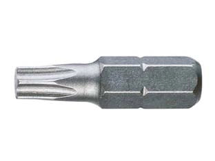 INSERTI TESTA TORX PER AVVITATORI MM.25- - mm.25 TORX TX 40 - 10 pezzi EXCEL