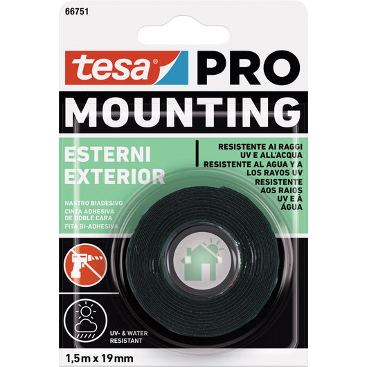 tesa nastro biades.mounting pro esterno mt.1,5x19mm. cod:ferx.3314
