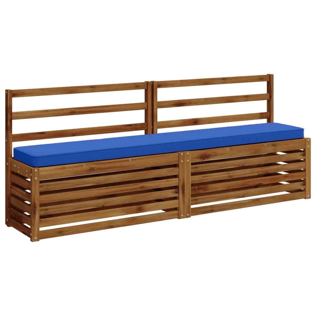 Cuscino per Panchina a 1 Pezzo VUGHT 100% Poliestere Blu Reale 950910