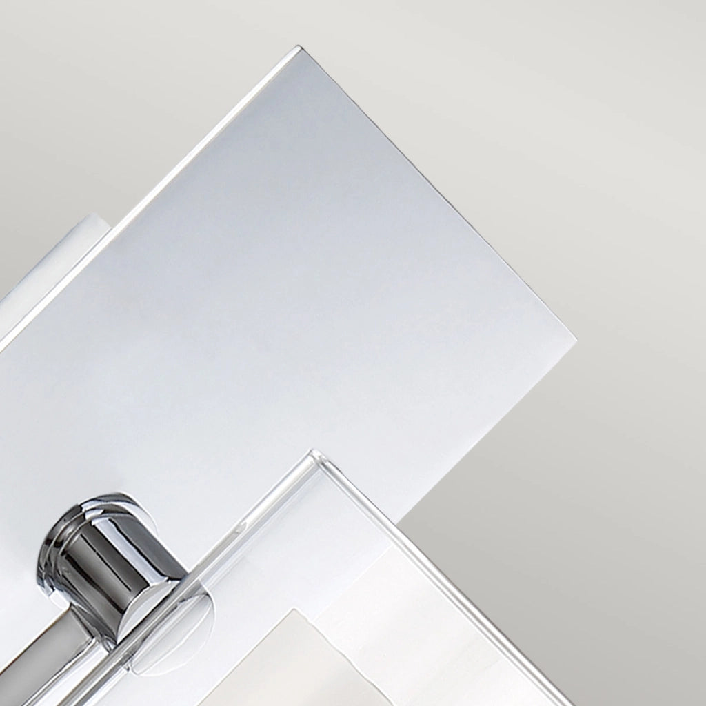 Applique bagno Kolt cromata vetro opale G9 3W Quoizel