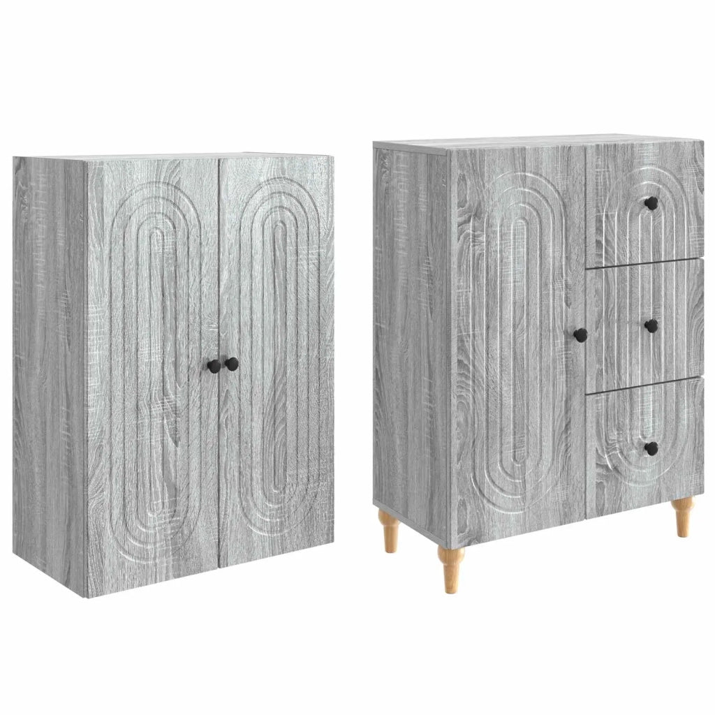 Set di armadi 2 pcs 66 x 34,5 x 90 cm Legno ingegnerizzato 3416481