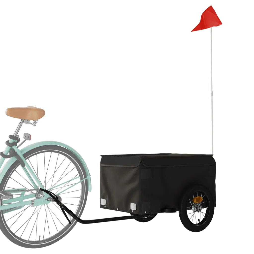 Rimorchio per trasporto biciclette 30 kg ferro nero 02_0044065