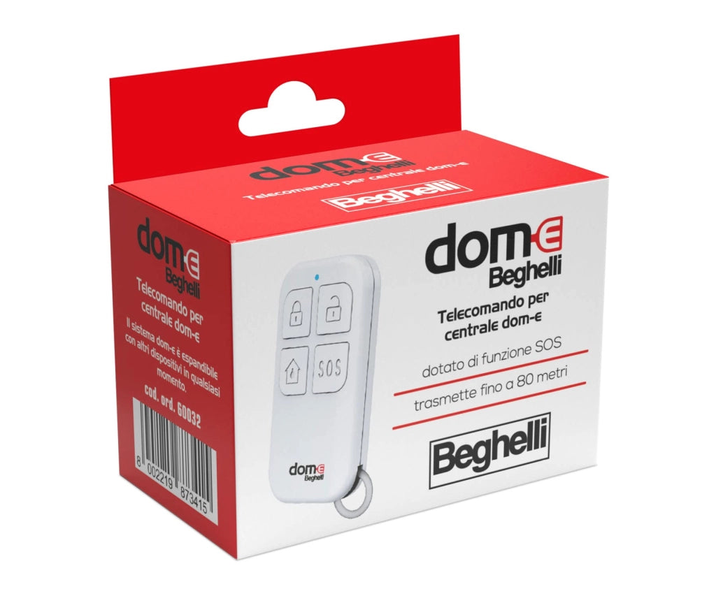Telecomando Radio con Tasto Sos Dome Beghelli