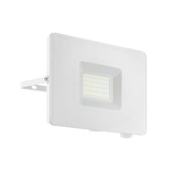 Faretto Esterno Moderna Faedo 3 Alluminio Bianco Led H14,5Cm