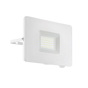 Faretto Esterno Moderna Faedo 3 Alluminio Bianco Led H14,5Cm