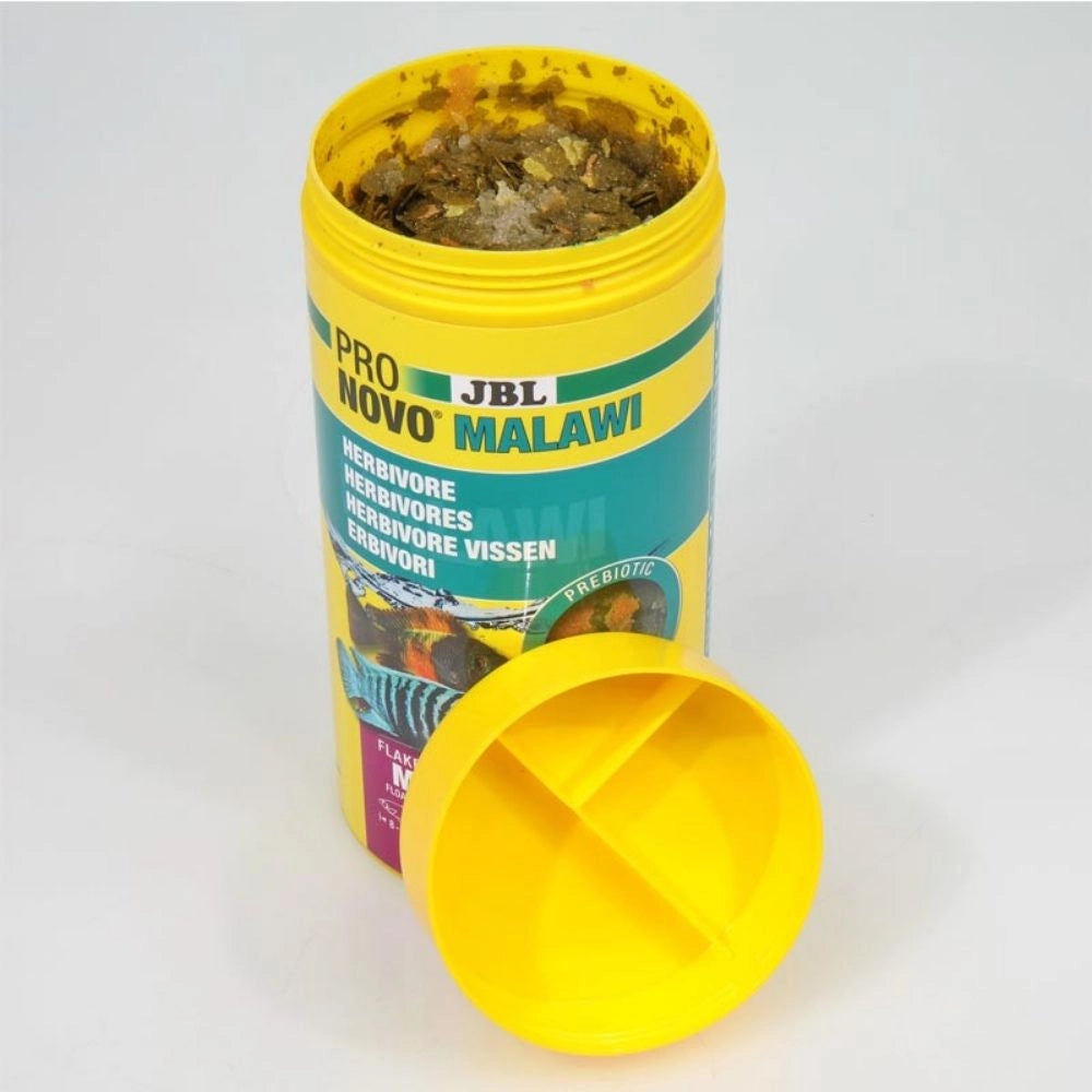 JBL ProNovo Malawi Flakes M - fioccato per Ciclidi da 8 a 20cm Formato: 1000 ml