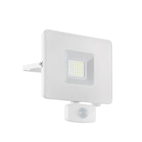 Faretto Esterno Moderno Faedo 3 Alluminio Bianco Sensore Led H19Cm