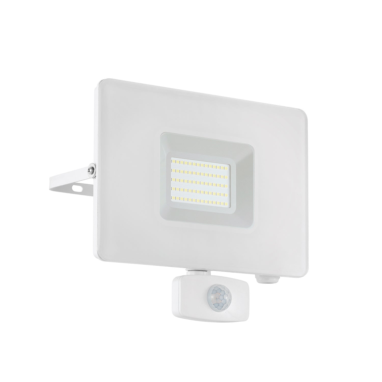 Faretto Sensore Esterno Moderna Faedo 3 Alluminio Bianco Led