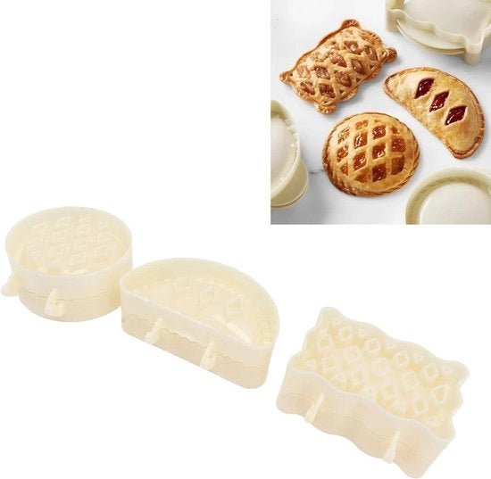 Prensa performatrice per la preparazione di 6 panini - Stampi per panini di festa - Stampi per panini da mano - Mini cucina per panini di mele - Macchina per panini natalizi