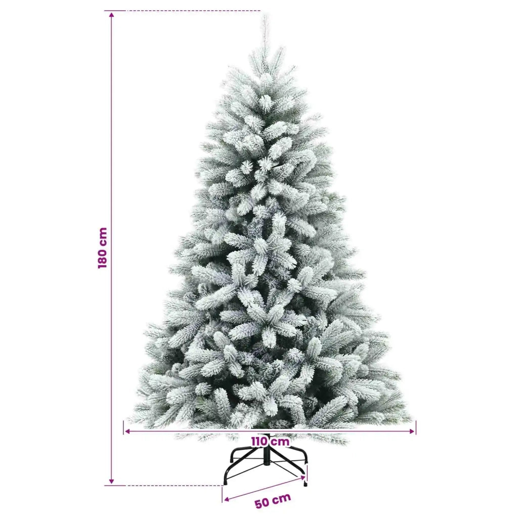 Albero di Natale Artificiale con Rami Pieghevoli 180 cm 42055610