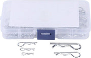 100 Pezzi di Clip R Heavy Duty Pennelli di Alluminio Inossidabile per Montaggio di Auto, Camion, Trattori e Motoseghe.