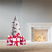 MAURY'S ALBERO DI NATALE EXTRA SLIM INNEVATO ALTEZZA 180 CM CON 479 RAMI