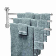 Asciugamani da bagno in acciaio inossidabile - Asciugamani da bagno da parete - Montaggio a muro - Antiscivolo - Resistente agli urti - Leggero