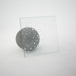 Parete doccia Walk-In centrale in Acrilico 2.2 MM Telaio PVC Bianco - Misura: 120 x 185h 