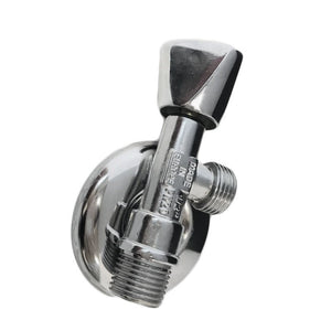 Rubinetto per sottolavabo 1/2 x 1/2, tutto ottone pesante