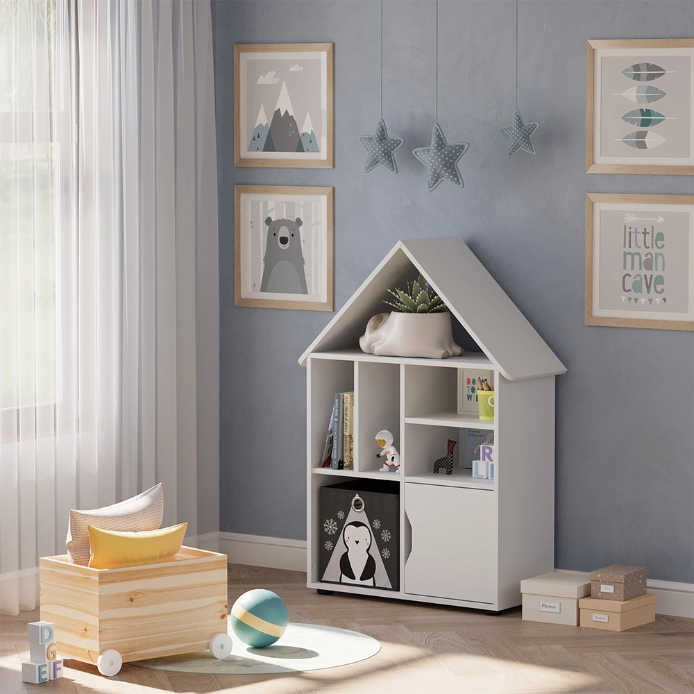 Vicco Scaffale per bambini Bianco 71 x 112.2 cm