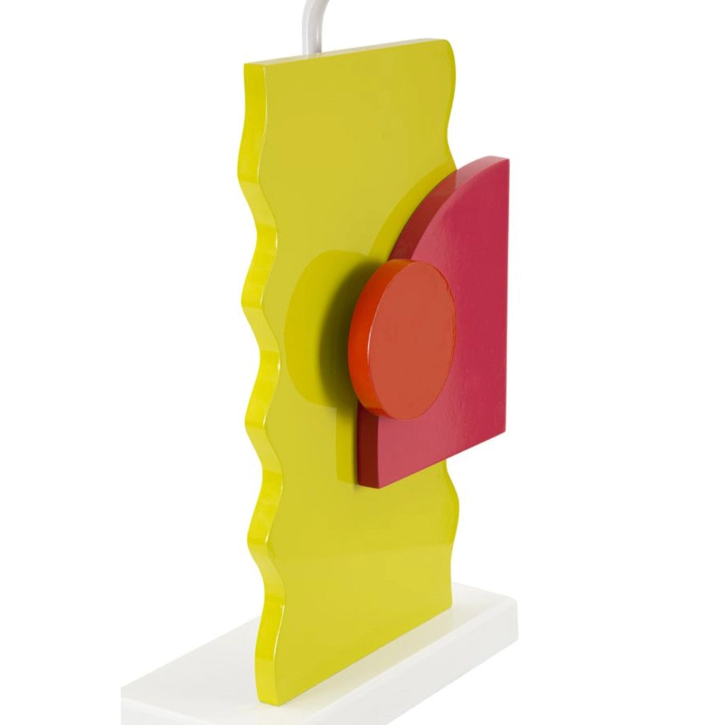 Lampada da Tavolo VKH122, Multicolore, Metallo, 30x30x60,5 cm