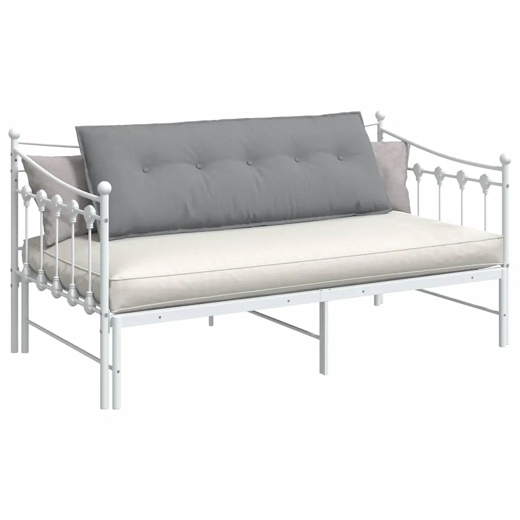 Cuscino per Schiena Grigio chiaro 140 x 19 x 50 cm Tessuto