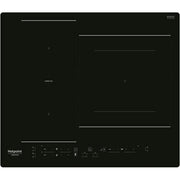 HOTPOINT HB2760BNE - Piano cottura a induzione - 3 zone - 7200W totali - L 59 cmX P 51 cm - Nero