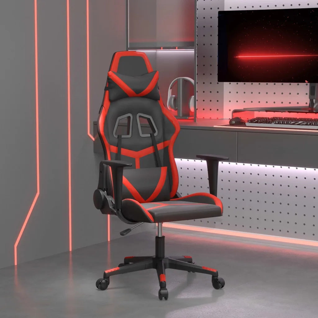 Sedia da Gaming Nera e Rossa in Similpellecod mxl 99868