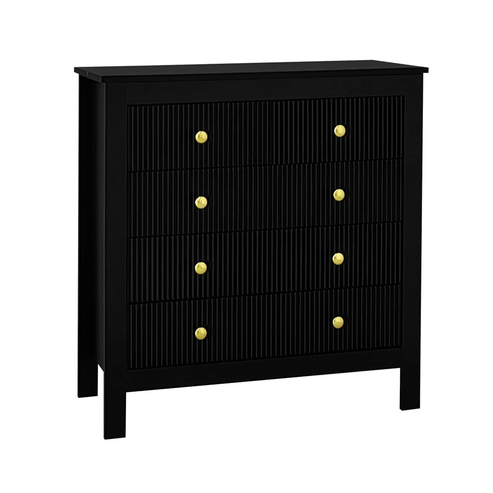 Cassettiera con Ante Speciali e Maniglie Dorate ¨C MINIMAL ¨C Com¨° Soggiorno