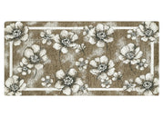 Tappeto Passatoia Cucina Corsia Retro Antiscivolo Disegno Emily By Suardi - 55x80 - Fango