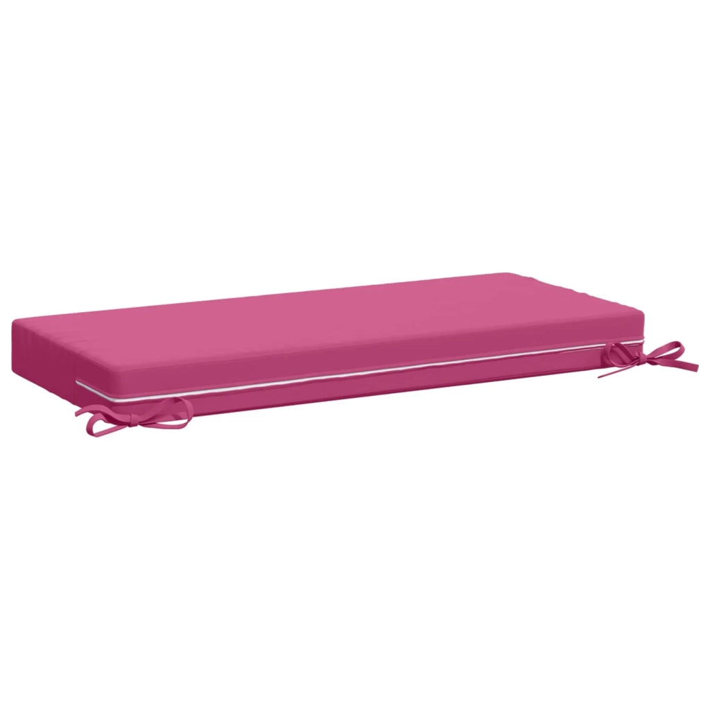 Cuscini per Panchina a 2 Pezzi SOEST 2 pz 100% Poliestere Rosa 949593
