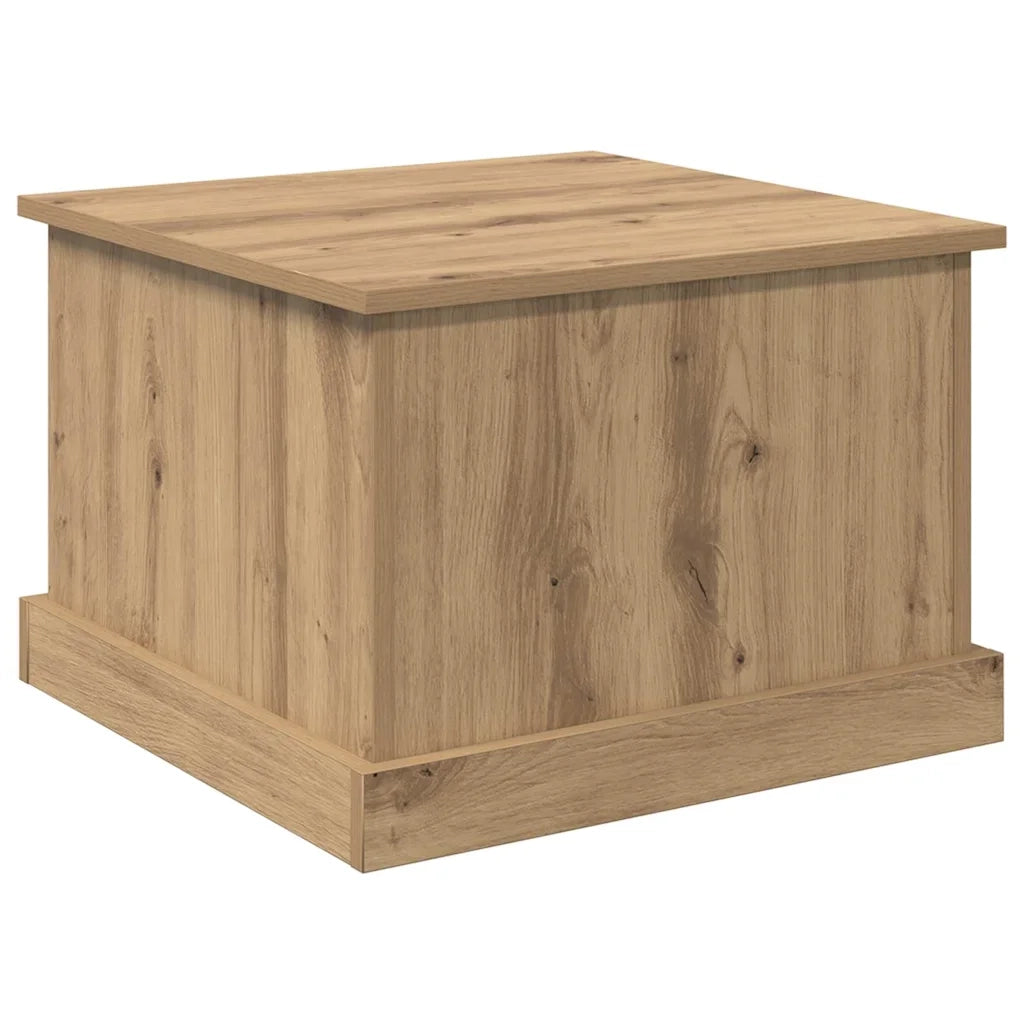 Tavolino da salotto Rovere artigianale 50 x 50 x 35 cm
