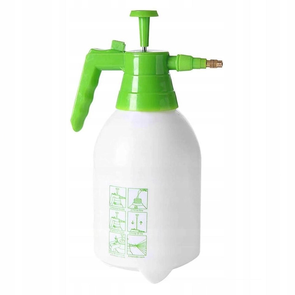 Spruzzatore a Pressione Manuale 2L – Ergonomico e Durevole | Regolatore di Pressione, Ugello Regolabile