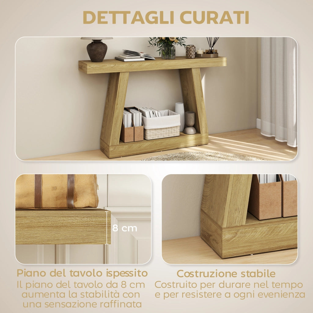 Tavolo da pranzo allungabile ¨C zephmum ¨C Rovere, 140 cm