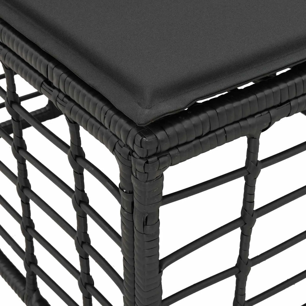Divano da Giardino 4 Posti Senza Braccioli 4 pcs