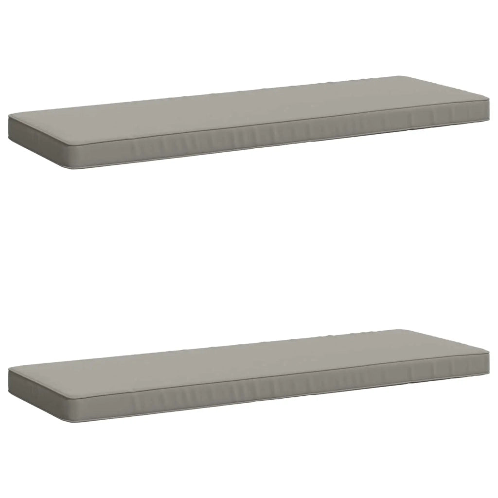 Cuscini per Panchina a 2 Pezzi VUGHT 2 pz 100% Poliestere 951149