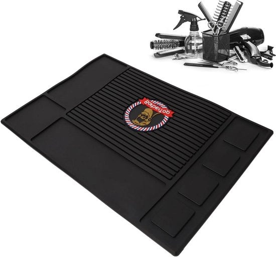 Mat Organizzatore per Capelli - Antiscivolo - Resistente all'Acqua - Alta Assorbimento - Mat Organizzatore per Capelli per Strumenti di Stilismo per Capelli.