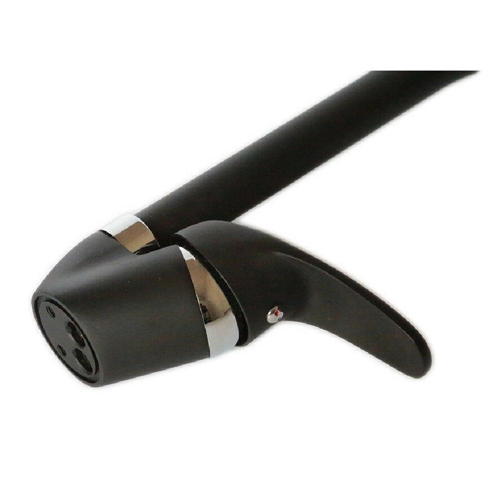 Trade Shop - Miscelatore Rubinetto Monocomando Per Lavello Cucina Canna Curva Nero 52938 -