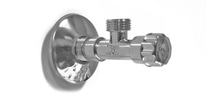 Rubinetto per sottolavabo da 1/2 x 1/2, in ottone pesante