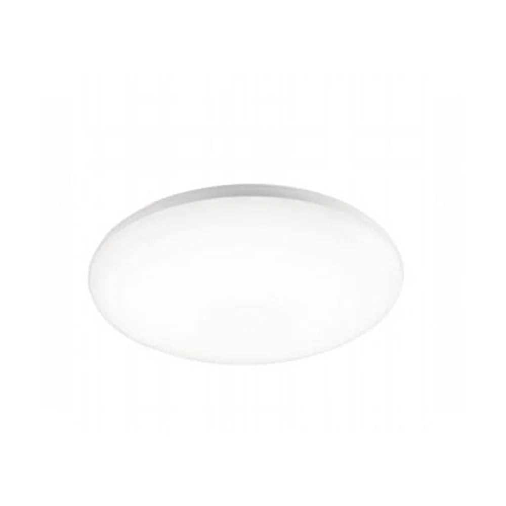 Plafoniera Esterno Moderna Orchid Alluminio E Termoplastica Bianco Led 24W 4000K