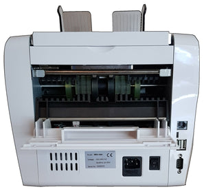 Contabanconote e Rilevatore di Banconote False MBS-1800 Bianco