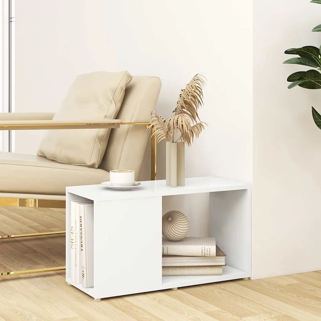 Mobile Porta TV Bianco 60x24x32 cm in Legno Multistrato cod mxl 10275