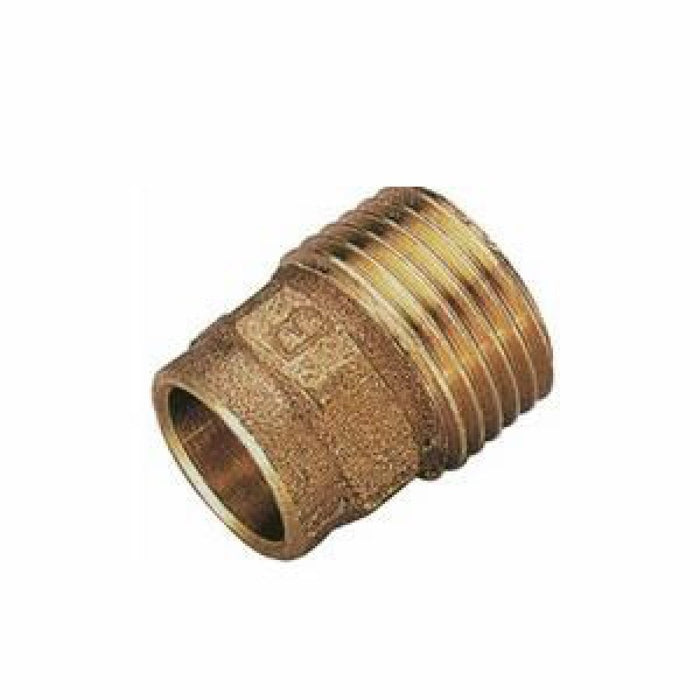 Manicotto m/f in bronzo a saldar e d.22x1/2  b08m3vmrfy