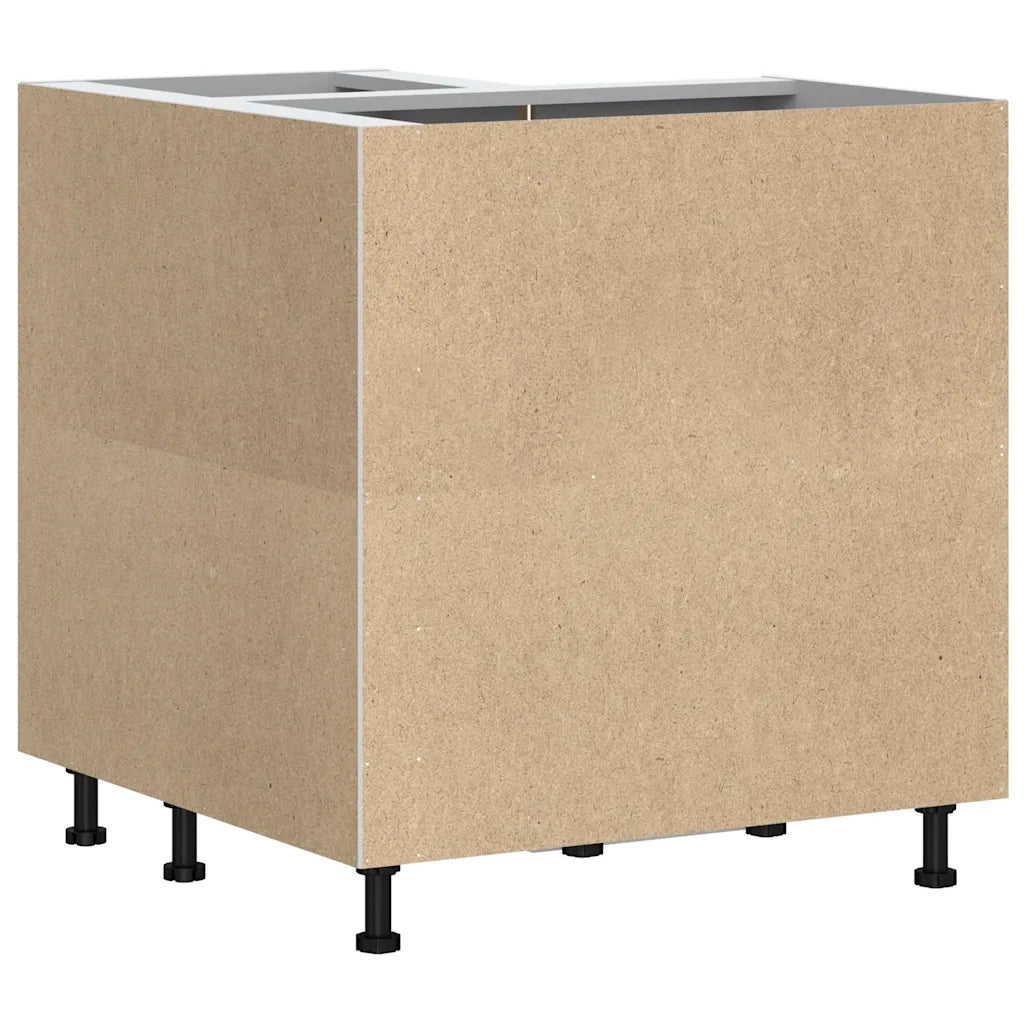 Pensile da cucina | Mobile Base ad Angolo Cucina Kalmar Rovere Marrone Truciolato